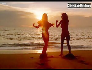 Dona Speir Public Nudity , Explicit in Savage Beach (1989) 10