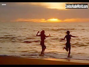 Dona Speir Public Nudity , Explicit in Savage Beach (1989) 11