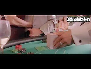 Erika Nann cleavage, hot scene in Shade (2003) 6