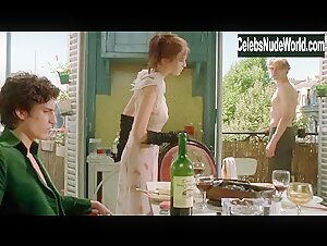 Eva Green Brunette , Sexy Dress in Dreamers (2003) 12