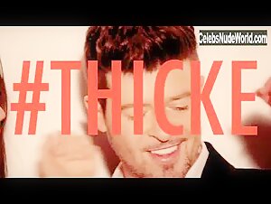 Elle Evans in Robin Thicke: Blurred Lines (music video) (2013) 1
