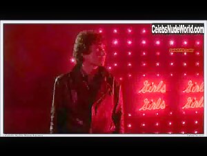 Emilia Crow Brunette , boobs scene in Fear City (1984) 2