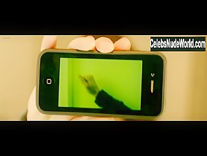 Hannah Hoekstra shower , hot scene in App (2013) 7