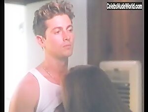 Jamie Luner Blonde , boobs scene in Tryst (1994) 7
