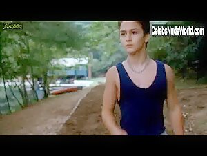 Jaime K Nipple , boobs scene in Happy Campers (2001) 1