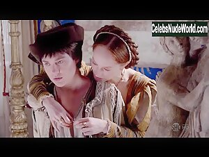 Jemima West Costume , boobs in The Borgias (series) (2011) 3