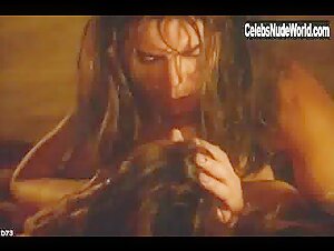 Jennifer Tilly Kissing , boobs in Shadow of the Wolf (1992)