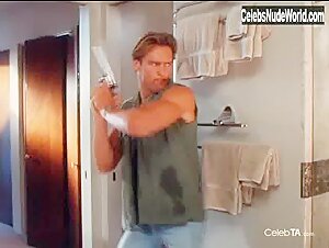 Julie K. Smith Bathroom , boobs in Day of the Warrior (1996) 2