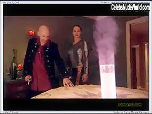 Julie Strain see-through, hot scene in Magus (2008) 1