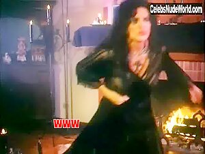 Julie Strain Transparent Shirt , Big boobs in Sorceress (1995) 20