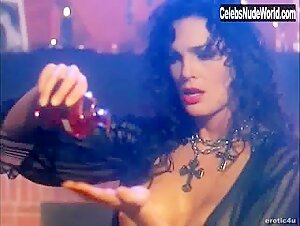 Julie Strain Transparent Shirt , Big boobs in Sorceress (1995) 7