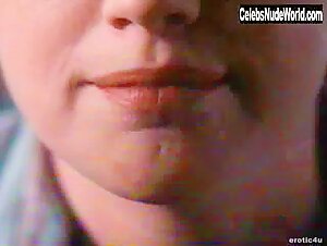 Kari Wuhrer Sensual , boobs scene in Sensation (1994) 18