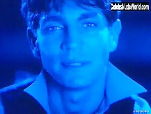Kari Wuhrer Sensual , boobs scene in Sensation (1994) 19