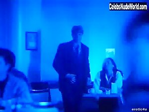 Kari Wuhrer Sensual , boobs scene in Sensation (1994) 2