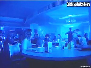 Kari Wuhrer Sensual , boobs scene in Sensation (1994) 4