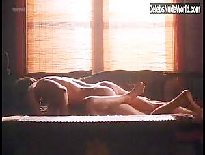 Kari Wuhrer Lingerie , Hot scene in Sensation (1994) 17