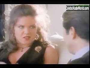 Kira Reed Lingerie , Sexy Dress in Lady in Blue (1996) 7
