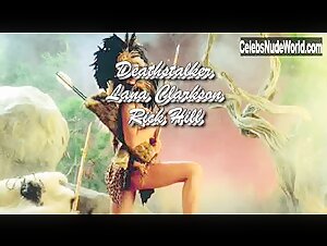 Lana Clarkson boobs , Nipple in Deathstalker (1983) 1