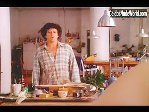 Laura Linney nude, painting scene in Maze (2000) 15