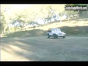 Lauren Hays boobs , Outdoor scene in Womb Raider (2003) 19