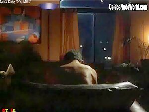 Lexa Doig on top , nude scene in No Alibi (2000) 10
