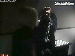Lexa Doig Kissing , Blonde scene in No Alibi (2000) 3