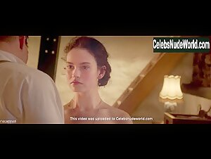 Lily James boobs , Explicit scene in Exception (2016) 14