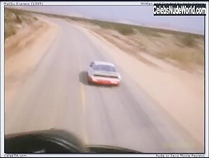 Lynda Wiesmeier Car Sex , boobs in Malibu Express (1985) 2