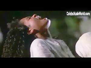 Lisa Bonet Brunette , Nipple in Angel Heart (1987) 12