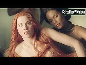 Lucy Lawless Transparent Dress , Redhead in Spartacus: Blood and Sand (series) (2010) 12
