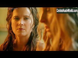 Lucy Lawless boobs , Blonde in Spartacus: Vengeance (series) (2010) 11