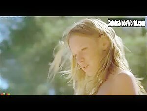 Ludivine Sagnier Outdoor , boobs in Swimming Pool (2003) 3