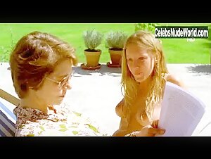 Ludivine Sagnier Cleavage , Blonde in Swimming Pool (2003) 5