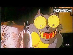 Madison Stone Butt , Lingerie scene in Evil Toons (1992) 5