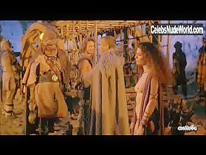 Maria Socas Costume , boobs in Warrior and the Sorceress (1984) 9