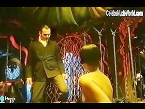 Mathilda May nude, boobs scene in Tango (1991) 7
