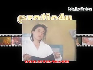 Mia Sara Flasing , boobs in Caroline at Midnight (1994) 1