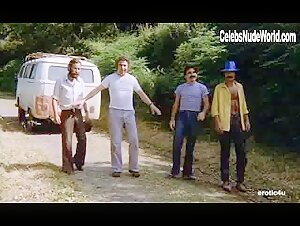 Muriel Montosse Outdoor , boobs scene in Cecilia (1982) 4