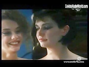 Myriam Nedellec Lingerie , boobs in La revanche d'Emmanuelle (1993) 8