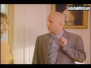 Natalie Uher Sexy Dress , boobs in Emmanuelle 6 (1988) 8