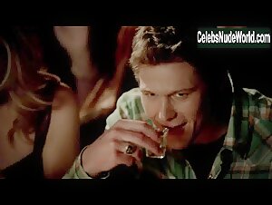 Nina Dobrev Sexy Dress , Kissing in Vampire Diaries (series) (2009) 4