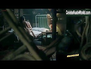 Odette Annable Hot , Couple in Banshee (series) (2013) 13