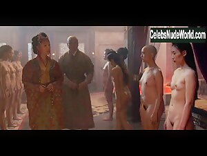 Olivia Cheng Costume , boobs in Marco Polo (series) (2014) 16