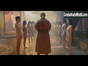 Olivia Cheng Costume , boobs in Marco Polo (series) (2014) 5