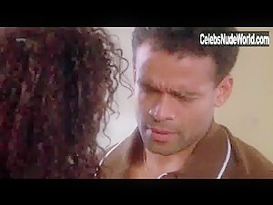 Rae Dawn Chong Lingerie , Kissing in Valentine's Day (1998) 16