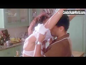 Rae Dawn Chong Lingerie , Kissing in Valentine's Day (1998) 8