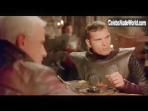 Rhona Mitra nude , boobs scene in Beowulf (1999) 13