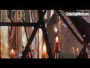 Rhona Mitra nude , boobs scene in Beowulf (1999) 2