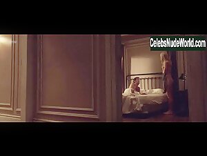 Sara Mitich blonde , sex scene in Anon (2018) 11