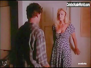 Shannon Tweed Sexy Dress , Cleavage in Scorned (1993) 9